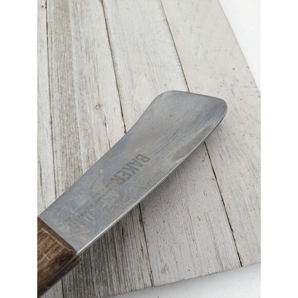 Vintage Vernco #1 Stainless Steel Ice Cream Spade Scoop Wood Handle 9 1/2" Japan - Picture 8 of 8